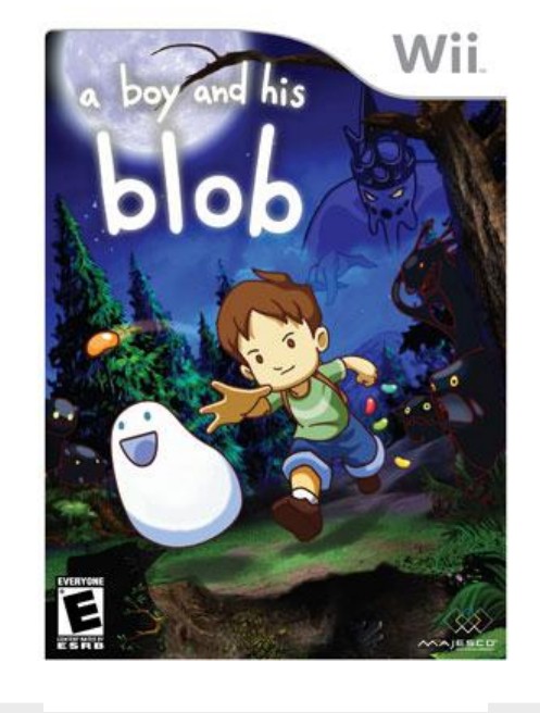 Majesco 01612 A Boy and His Blob Wii