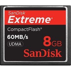 SanDisk SDCFX008GA61 Extreme 8GB Compact Flash