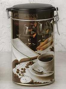 European Gift 7161C Round Storage Canister