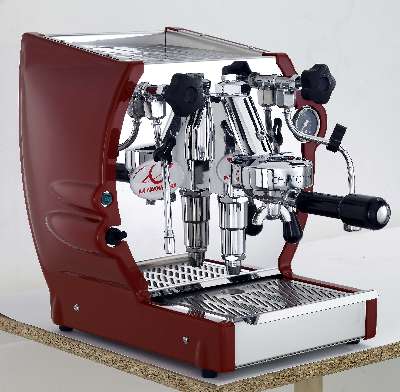 European Gift CUA001-R New Caudra Commercial Espresso-Cappuccino Machine