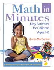 12795 Math In Minutes - Easy Activities For Children Ages 4-8
