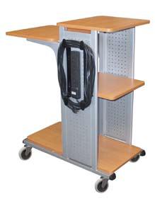 H. Wilson WPS4BRE 4 shelf presentation station Nickelaspen