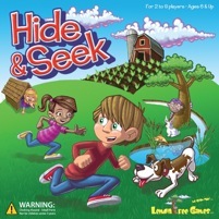 LemonTree Games LTGBG001 Hide Seek Board Game