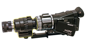 Morovision MVPA-914842G Astroscope 9350-A1U-3LPRO-PINNACLE Night Vision Adapter for Sony HVR-A1U High Definition Video