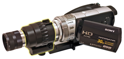 Morovision MVPA-924001G Astroscope 9350-SR1-3LPRO-PINNACLE Night Vision Adapter for Sony HDR-SR1U-E High Definition Video