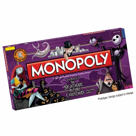 USAopoly 115420 Nightmare Before Christmas Monopoly