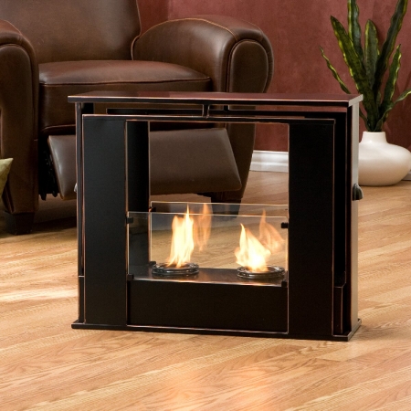 Southern Enterprises FA5847 Portable Indoor Outdoor Gel Fuel Fireplace