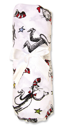 Trend Lab 30041 Dr. Seuss Cat Crib Sheet Dr. Seuss Cat In The Hat Percale