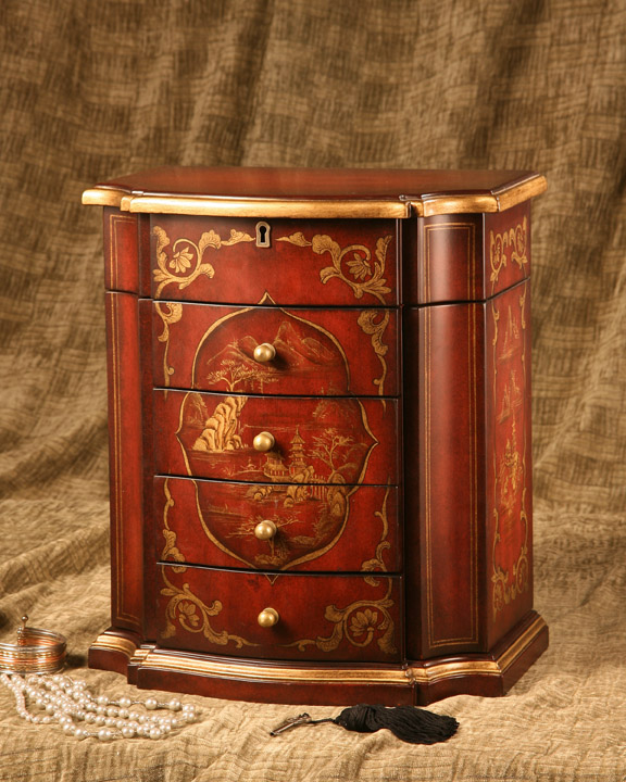 Accent Treasures 1003 Ruby- Jewelry Chest