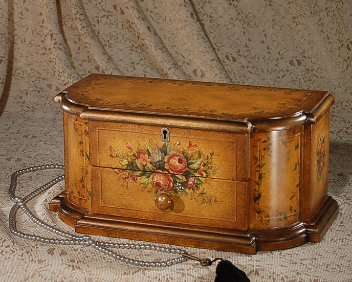 Accent Treasures 1007 Bouquet Jewelry Chest