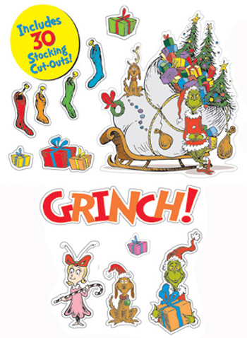 Eureka EU-847653 Dr Seuss The Grinch Bb Set