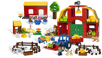 Lego LG9217 Lego Duplo Farm Set 150 Pieces