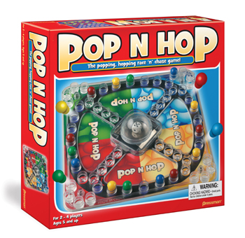 Pressman Toys Pre170406 World Pop N Hop Game For 2-4 Players