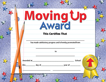 School Publishing H-va518 Moving Up Award