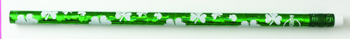J.R. Moon Pencil Co. JRM7414B Shamrock Glitz Pencils Dozen