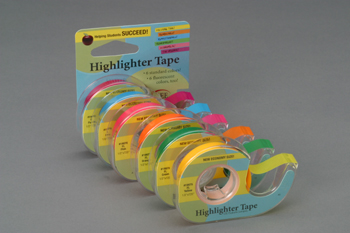 Lee19975 Removable Fluorescent Yellow Highlighter Tape
