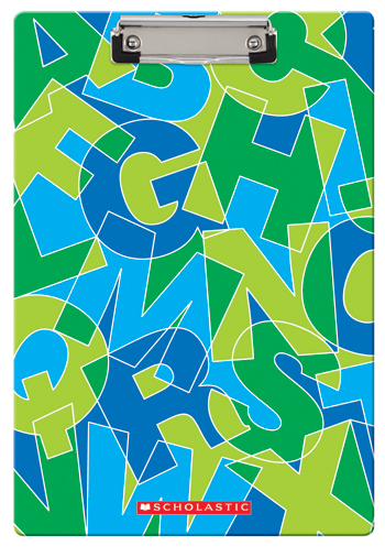 Teachers Friend TF-8604 Graphic Alphabet Clipboard