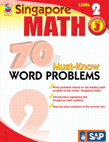 Fs-014012 70 Must Know Word Problems Level 2 Gr 3