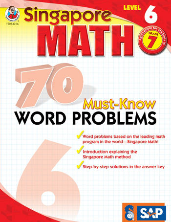 Fs-014016 70 Must Know Word Problems Level 6 Gr 7