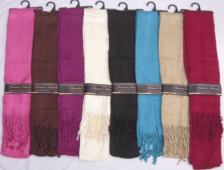 Eros Hosiery 6050P Pashmina Scarves- case of 72