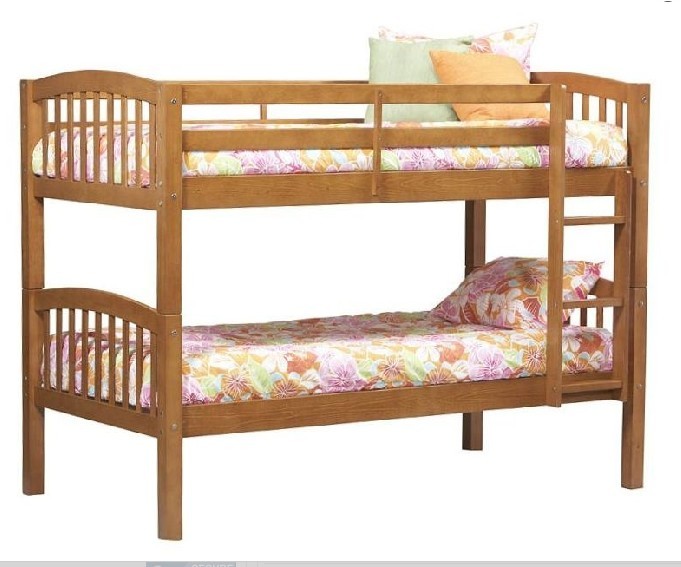 Linon Home Decor Products 90152N50-A-KD-U Mission Bunkbed