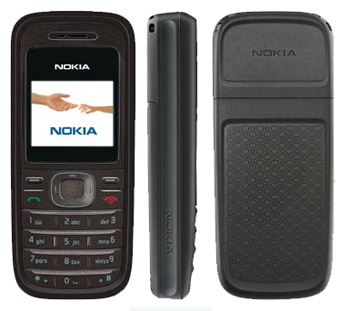 Nokia 1208 Dualband Unlocked Cell Phone-U.S. Version