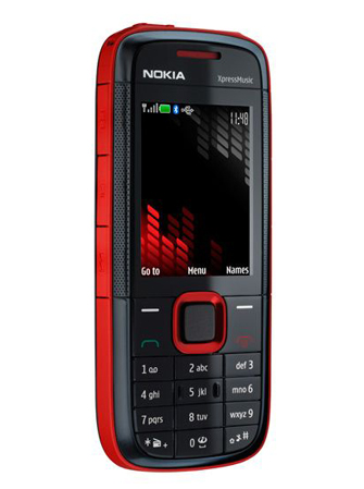 Nokia 5130 XpressMusic GSM Quadband Phone-Unlocked Red
