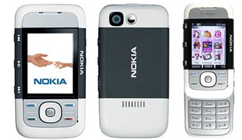 Nokia 5300 XPressMusic Cell Phone Tri-band GSM Unlocked BLACK/WHITE