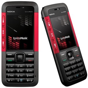 NOKIA 5310 XPRESSMUSIC TRIBAND PHONE UNLOCKED GSM PHONE-Red