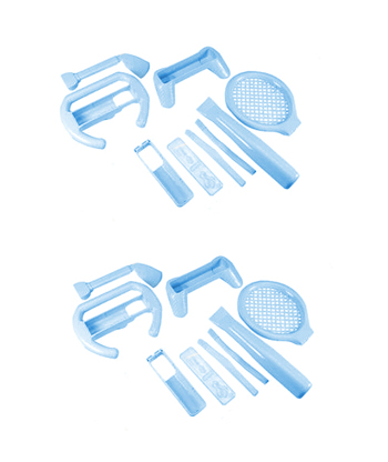 Blue 8 in 1 Sports Pack For Nintendo Wii 2 Pack