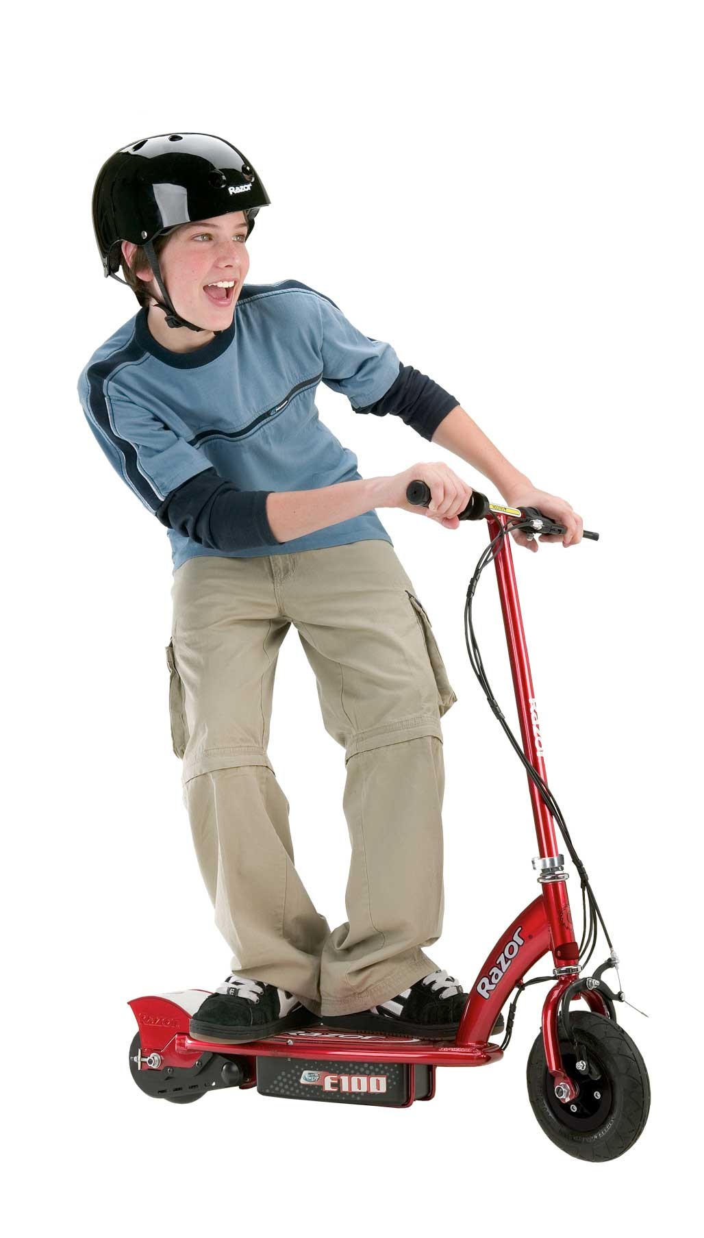 E100 Electric Scooter Color Red