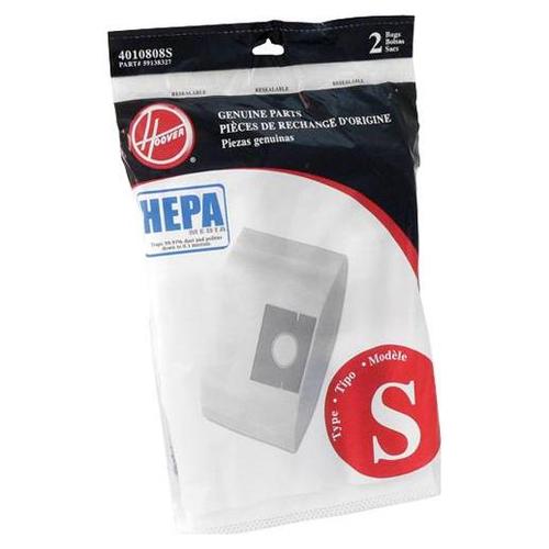 TTI Floor Care of North America 4010808S Type S Hepa Vacuum Bags 2-Pack