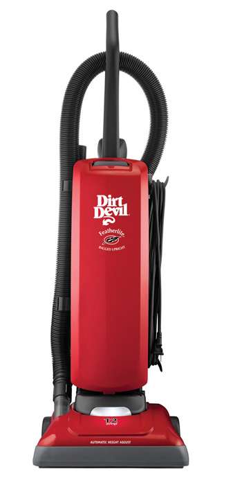 TTI Floor Care of North America M085590RED Featherlite Bagged Upright Vacuum Cleaner Red