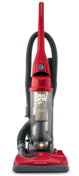 TTI Floor Care of North America M088160RED Breeze Lightweight Bagless Upright Vacuum Red