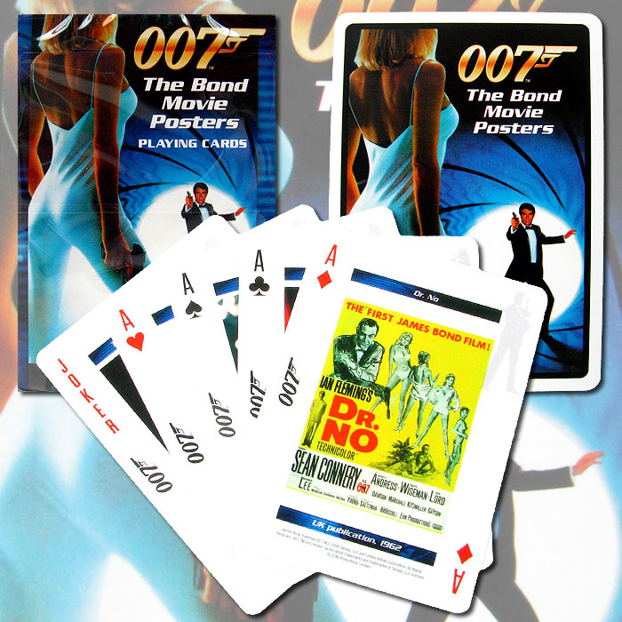 James Bond Poster Poker Size Playing Cards