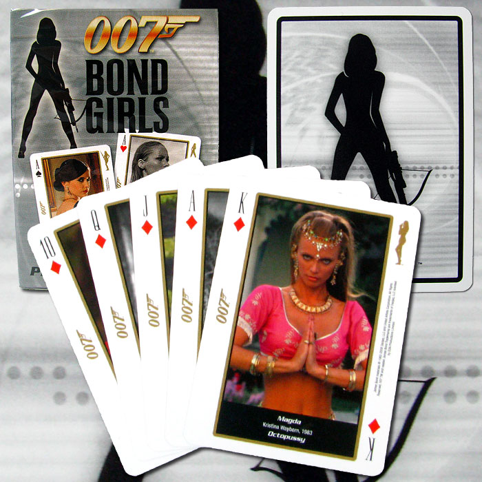 Girls of James Bond Playing Cards - Poker Size