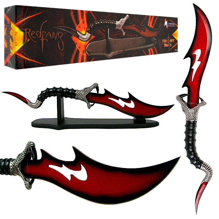Fantasy Master Red fang Viper Dagger 21.5 inch