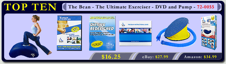 The Bean - The Ultimate Exerciser - DVD and Pump