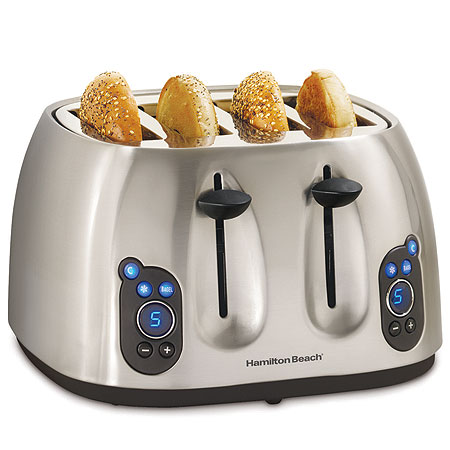 Hamilton Beach 24502 Digital 4 Slice Toaster