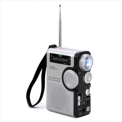 hand Crank Radio and Light