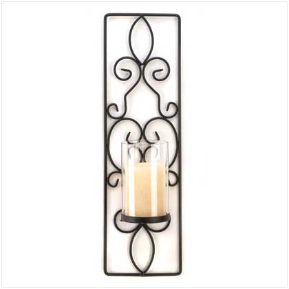 Flameless Candle Wall Sconce