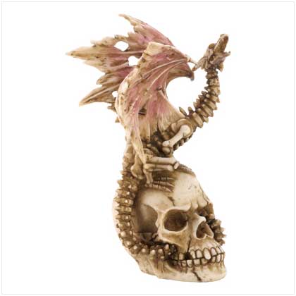 Skeletal Dragon Figurine
