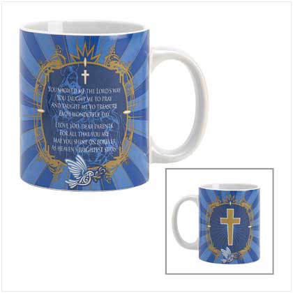 Prayer For Parents Mug by SWM