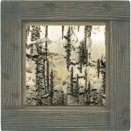Thirstystone AM9061 Absorbent Coaster Set Birch Bark- Lodge