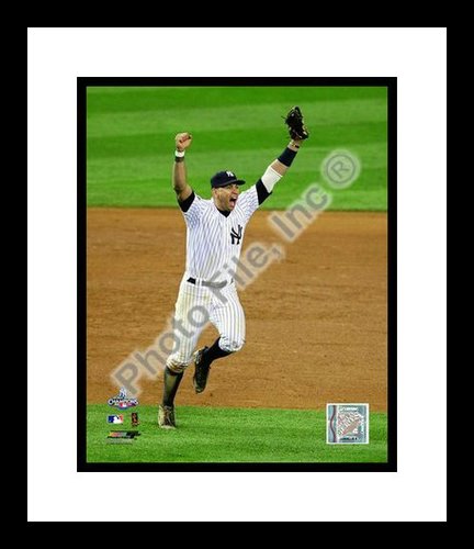All About Autographs AAA-21267 Alex Rodriguez New York Yankees MLB Framed 8x10 Photograph 2009 World Series Game 6 Celebration