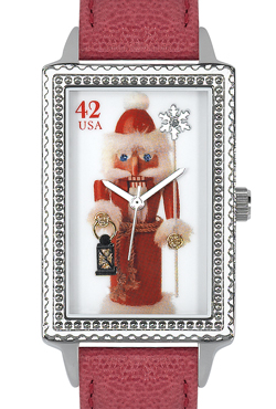 Arjang & Co HY-4020S-RD Nutcracker Santa Oversized Rectangular