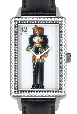 Arjang & Co HY-4022S-BK Nutcracker Drummer Oversized Rectangular