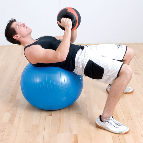 Anti-Burst Pro Exercise Ball 85cm Orange