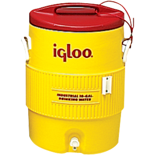 Msiglo10 Igloo 10 Gallon Yellow Cooler - Coaches Aids Coolers
