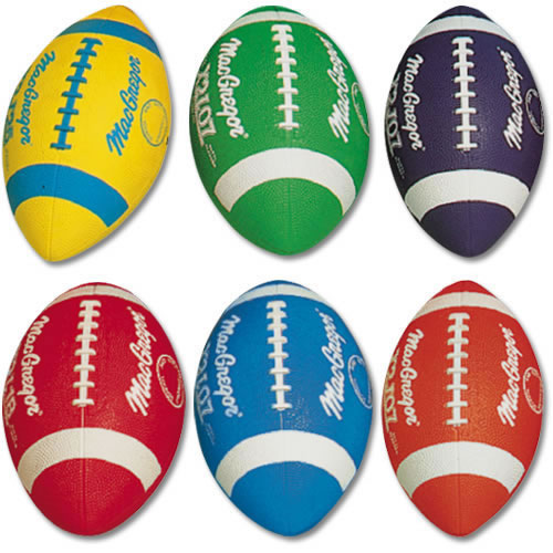 MacGregor Multicolor Football Youth Size - Orange